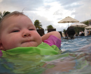 baby hot tub